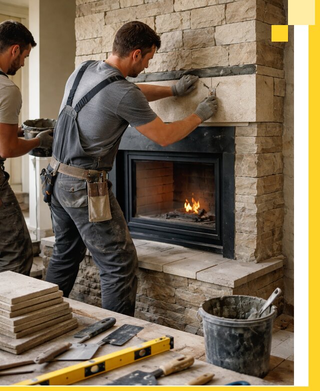 Проектирование и установка открытых каминов в Подольске