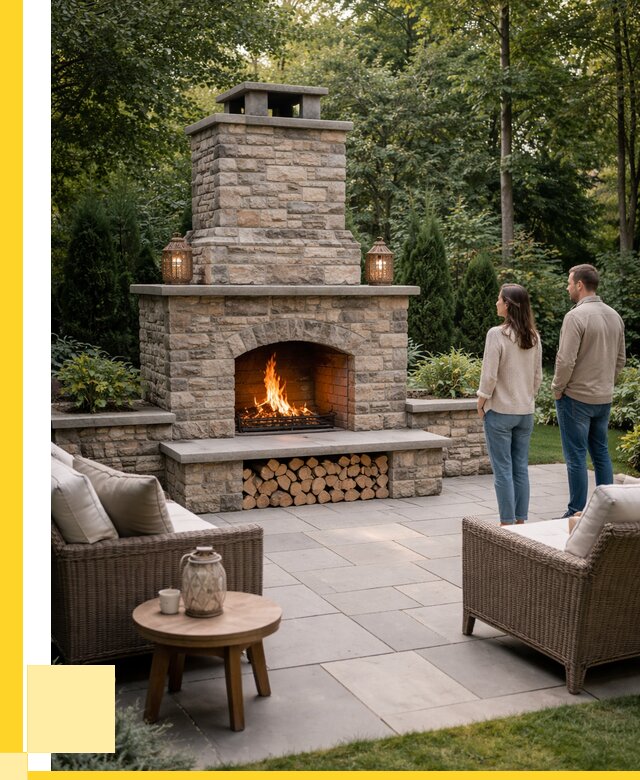 Уличные камины из кирпича в Подольске от 156270 р. | ЭриданПдл