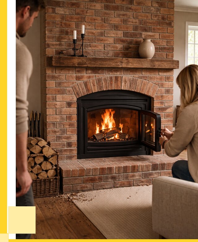 Кирпичные камины под ключ в Подольске от 156270 р. | ЭриданПдл