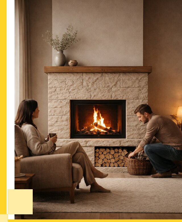 Камины для дома в Подольске под ключ от 156270 р. | ЭриданПдл