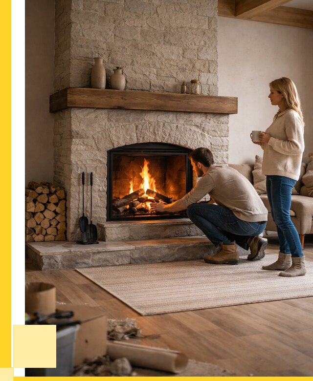 Камины для загородного дома в Подольске от 364630 р., ЭриданПдл