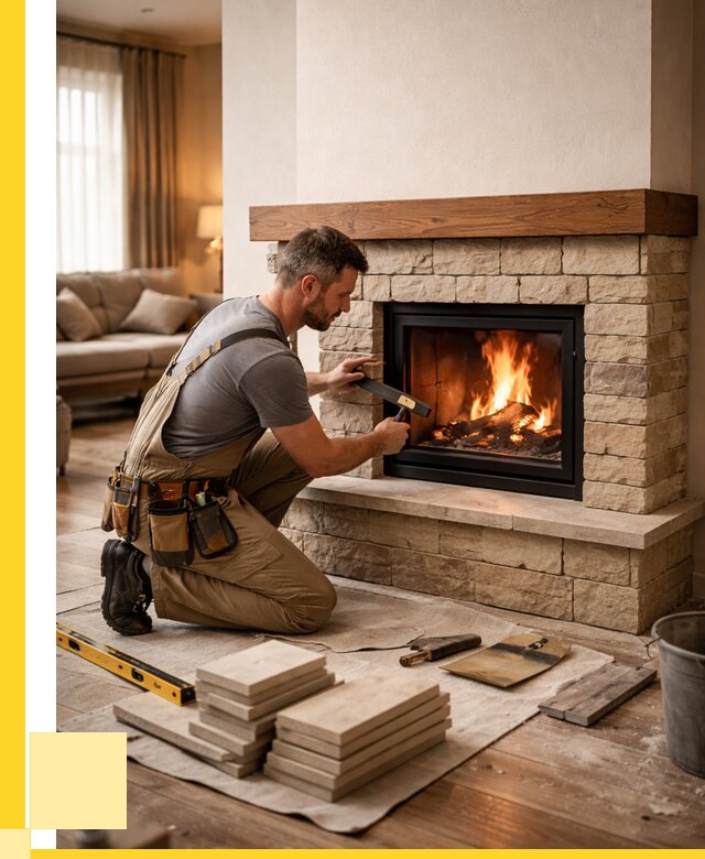 Строительство каминов в Подольске от 156270 р., ЭриданПдл - под ключ