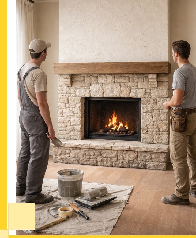 Отделка каминов в Подольске от 6772 р. под ключ | ЭриданПдл