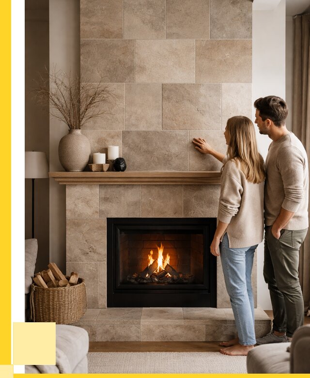 Облицовка каминов керамогранитом в Подольске от 4688 р. | ЭриданПдл