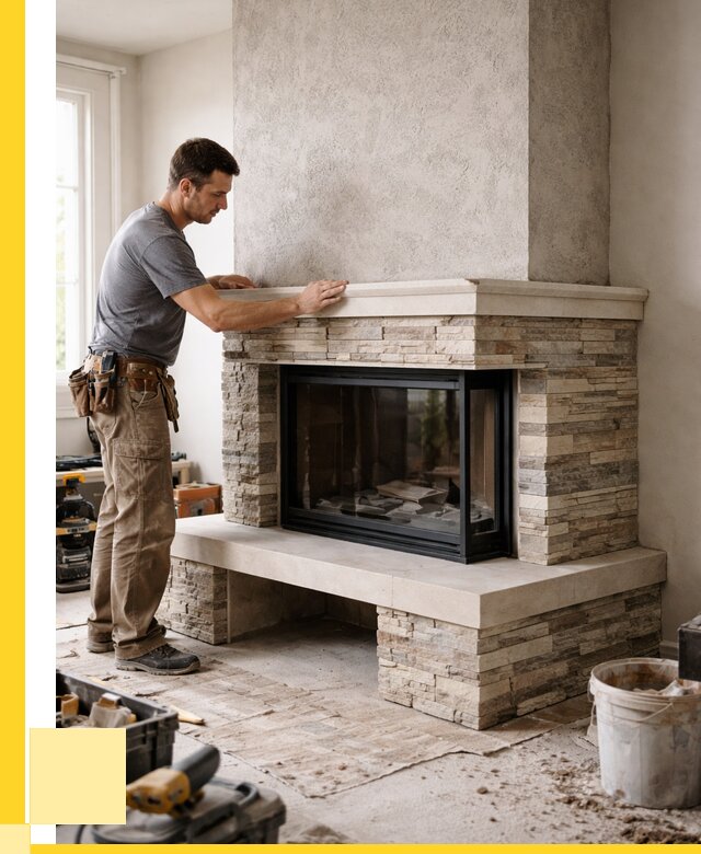 Изготовление каминов под ключ в Подольске от 156270 р. | ЭриданПдл