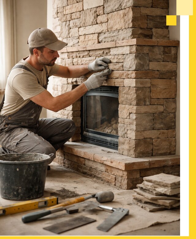 Проектирование и установка печей-каминов под ключ в Подольске