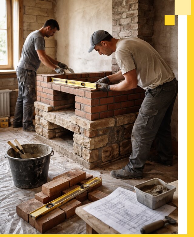 Изготовление и установка печей под ключ в Подольске с гарантией