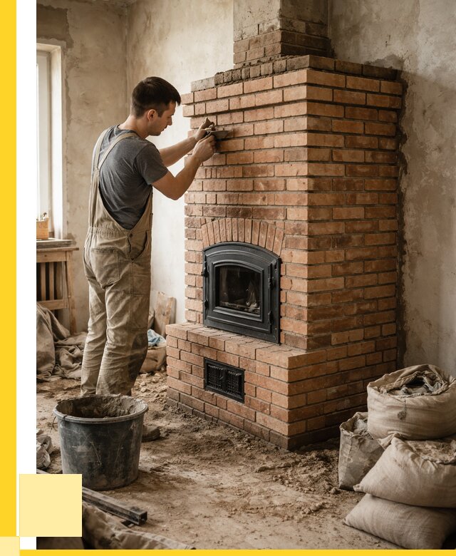 Строительство печей в Подольске от 67717 р. под ключ, ЭриданПдл