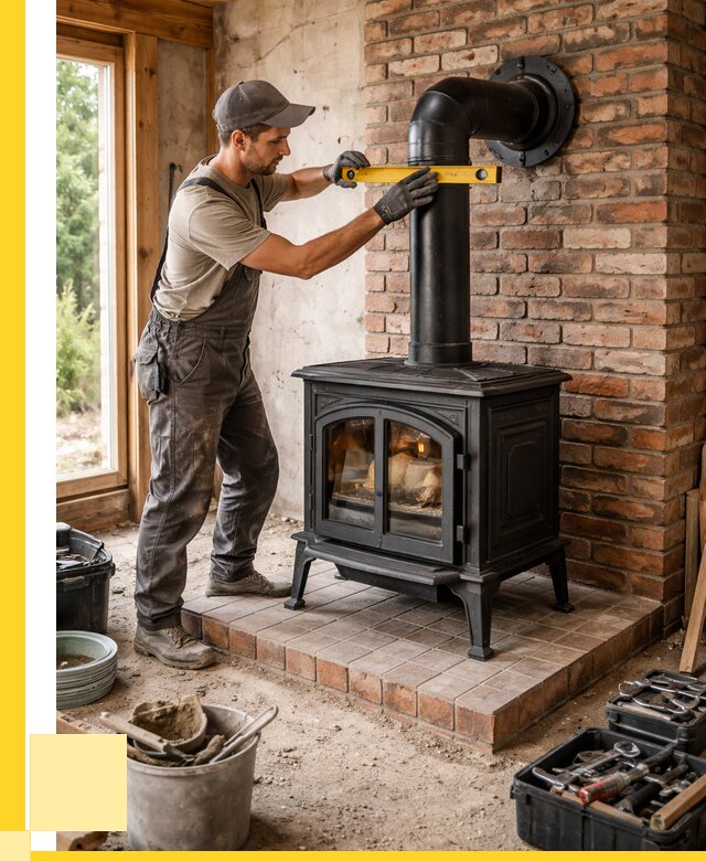 Монтаж печей установка банной печи в Подольске от 15627 р. | ЭриданПдл