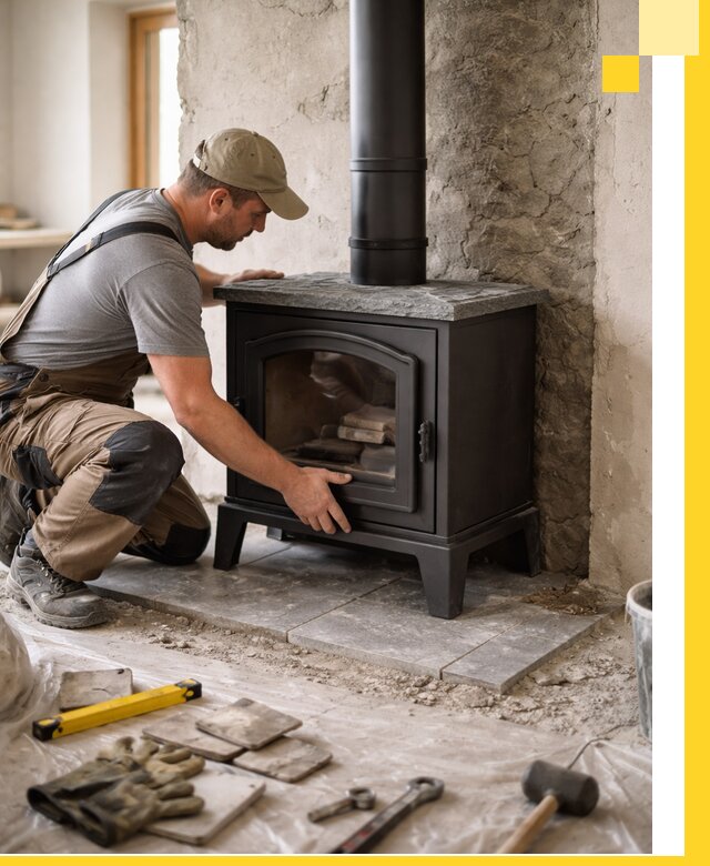 Профессиональный монтаж печей и каминов в Подольске под ключ