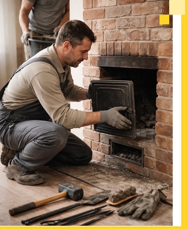 Ремонт печей в Подольске с гарантией качества и безопасности