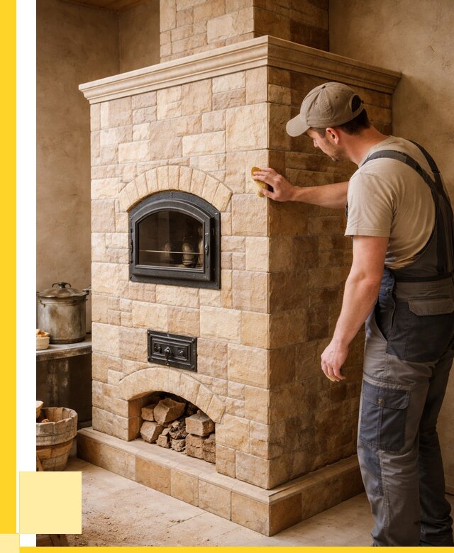 Облицовка печей в Подольске от 4688 р. под ключ | ЭриданПдл