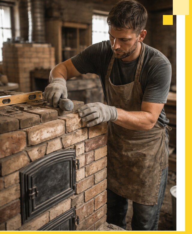 Изготовление печей на заказ в Подольске с проектом и монтажом