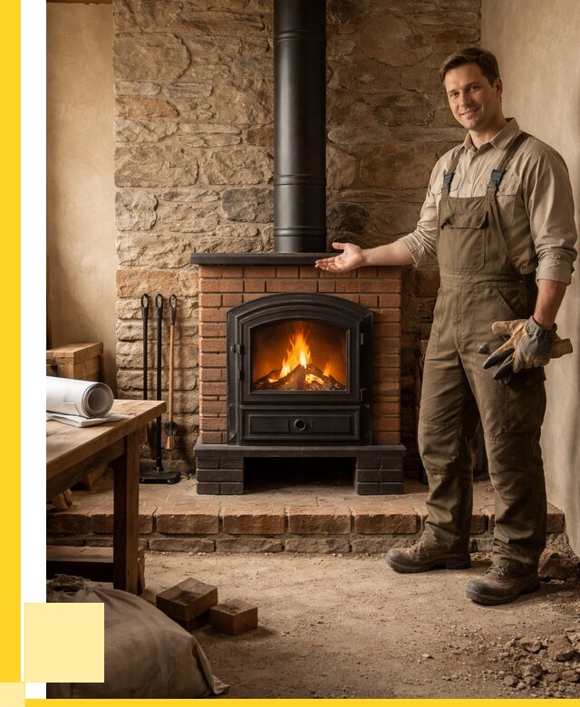 Печи отопительные из кирпича в Подольске от 83344 р., ЭриданПдл