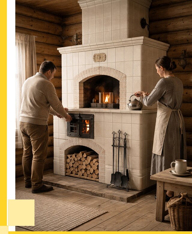 Русские печи в Подольске: установка от 156270 р. ЭриданПдл