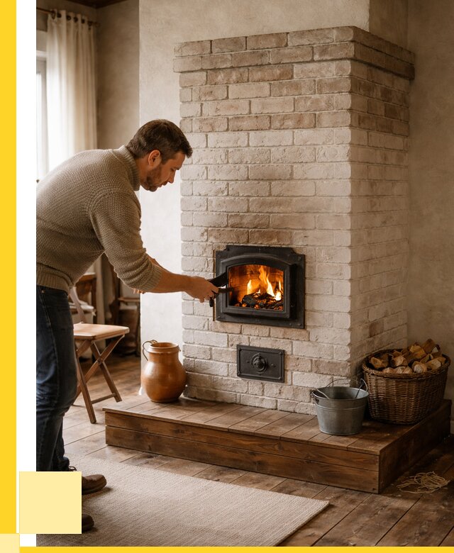 Печь голландка из кирпича в Подольске от 88553 р. | ЭриданПдл