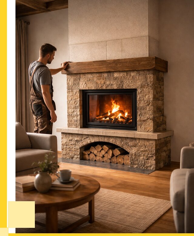 Печи камины для дома под ключ в Подольске от 57299 р. | ЭриданПдл