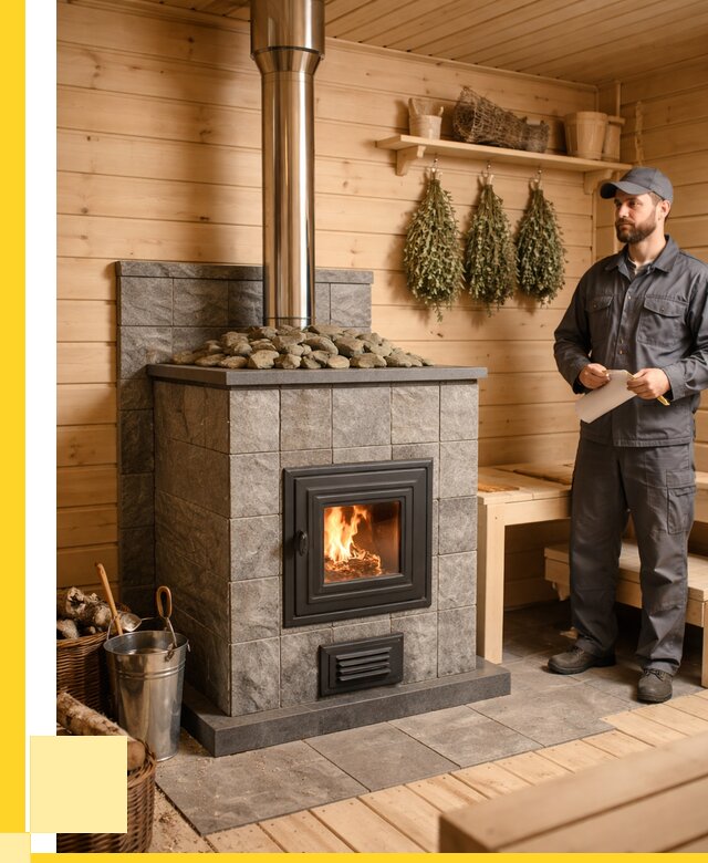 Печи для бани под ключ в Подольске от 125016 р. | ЭриданПдл