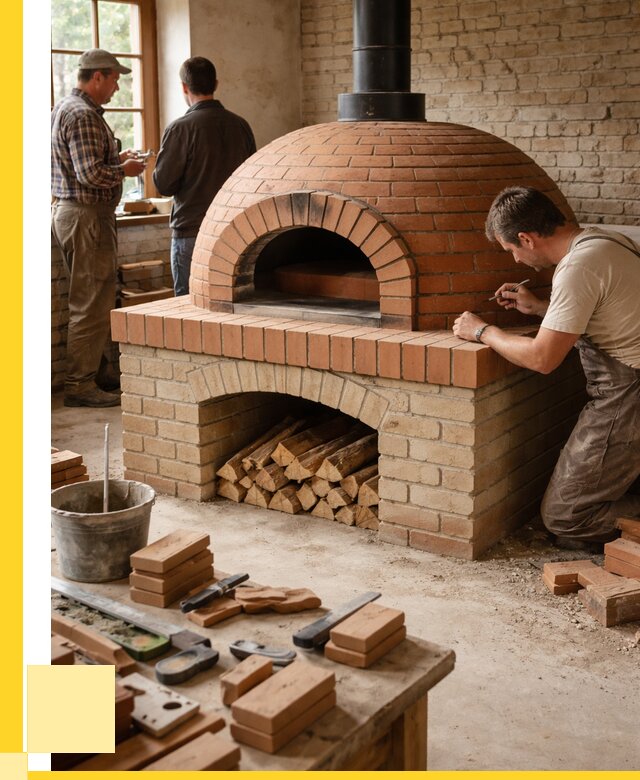 Помпейская печь дровяная для пиццы в Подольске | ЭриданПдл от 208360 р.