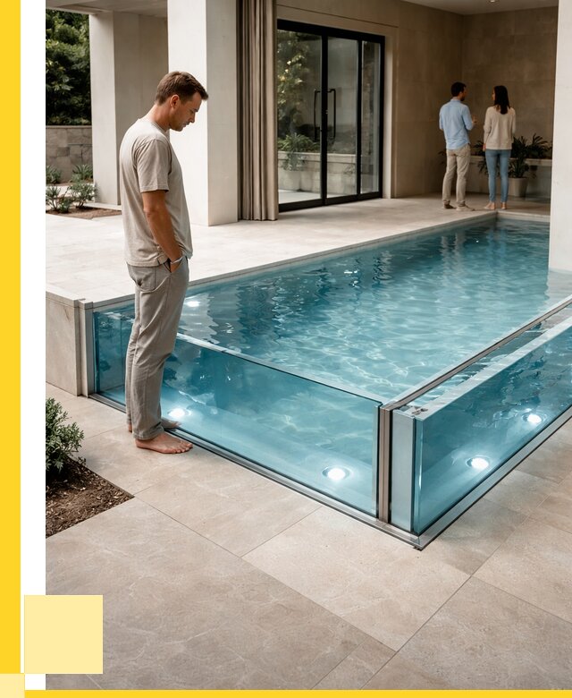 Стеклянные бассейны в Подольске от 1250160 р. | ЭриданПдл — мозаика