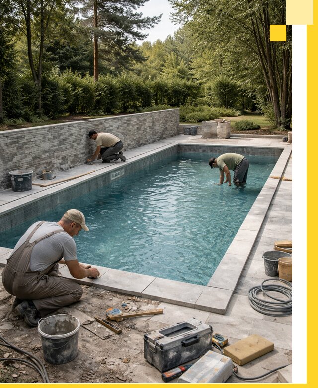 Проектирование и строительство частных бассейнов в Подольске