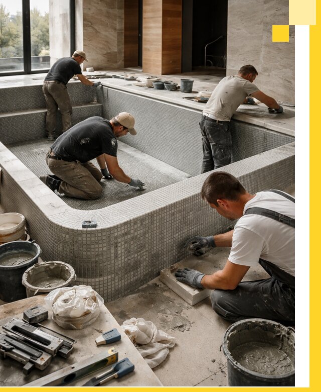 Строительство и установка СПА бассейнов под ключ в Подольске