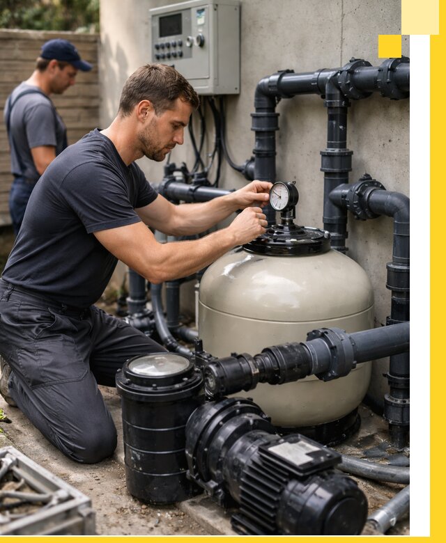 Поставка и монтаж фильтровального оборудования для бассейнов в Подольске