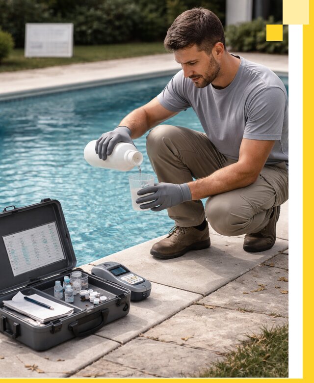 Профессиональная дезинфекция воды в бассейне в Подольске