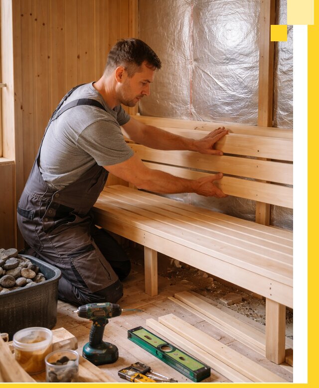 Проектирование, изготовление и монтаж финских саун в Подольске