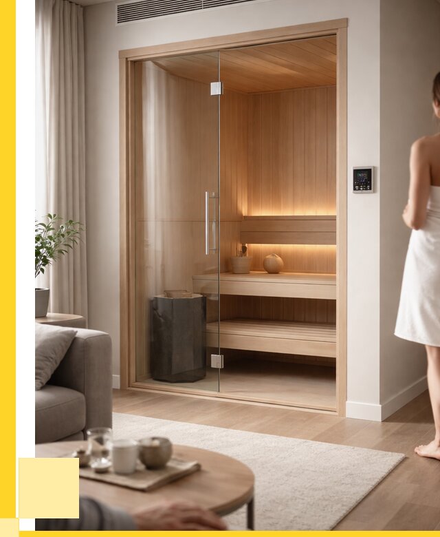 Сауна в квартире под ключ в Подольске от 125016 р. ЭриданПдл