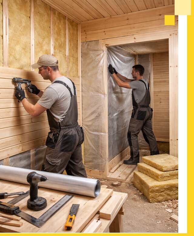 Бани под ключ в Подольске с проектом и полным монтажом