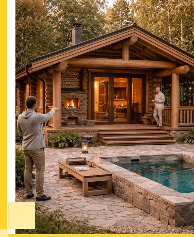 Проекты бань и хамам в Подольске от 26045 р. | ЭриданПдл