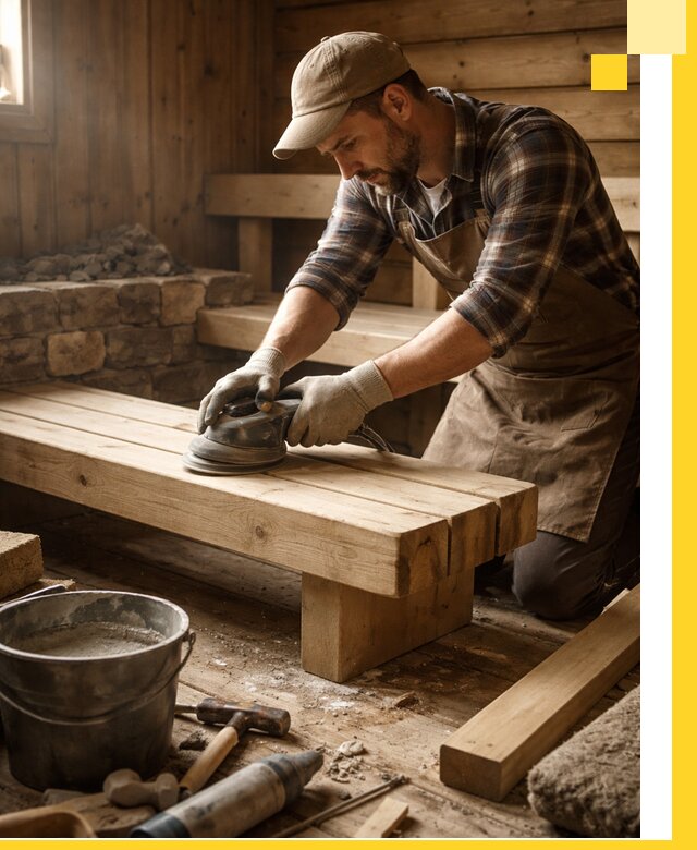 Ремонт бань под ключ в Подольске с гарантией качества и сроков