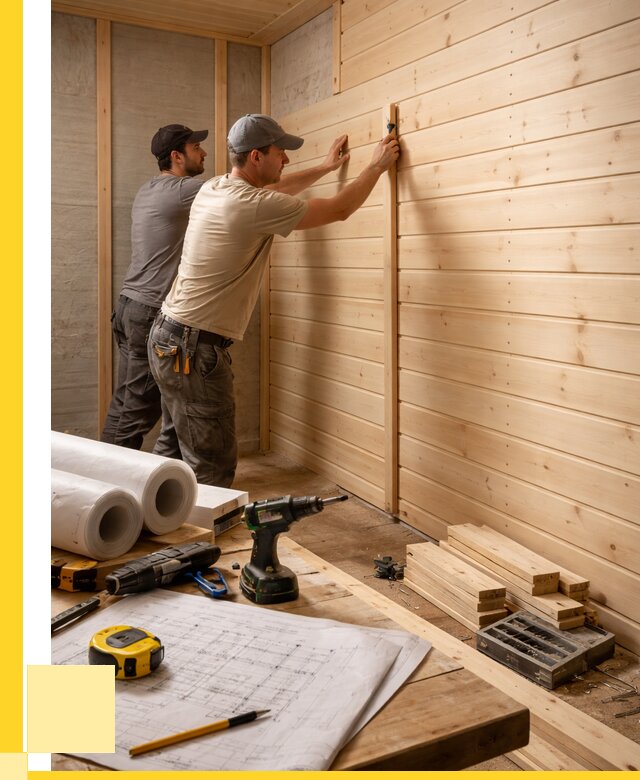 Обшивка бани вагонкой в Подольске от 1250 р., ЭриданПдл