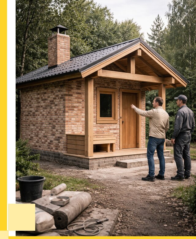 Кирпичные бани и печи в Подольске от 364630 р. | ЭриданПдл