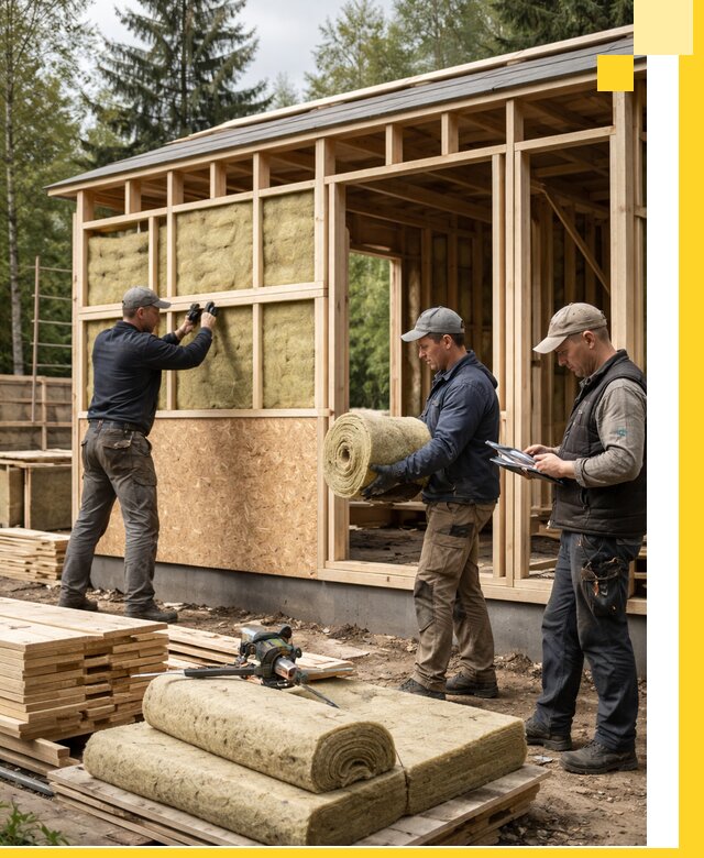 Проектирование и строительство каркасных бань в Подольске под ключ