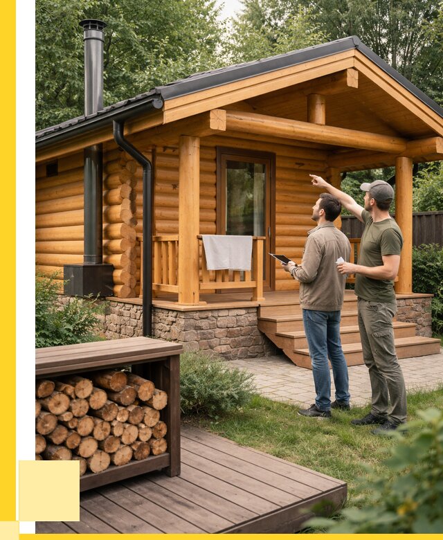 Бани для дачи под ключ в Подольске от 260450 р. | ЭриданПдл