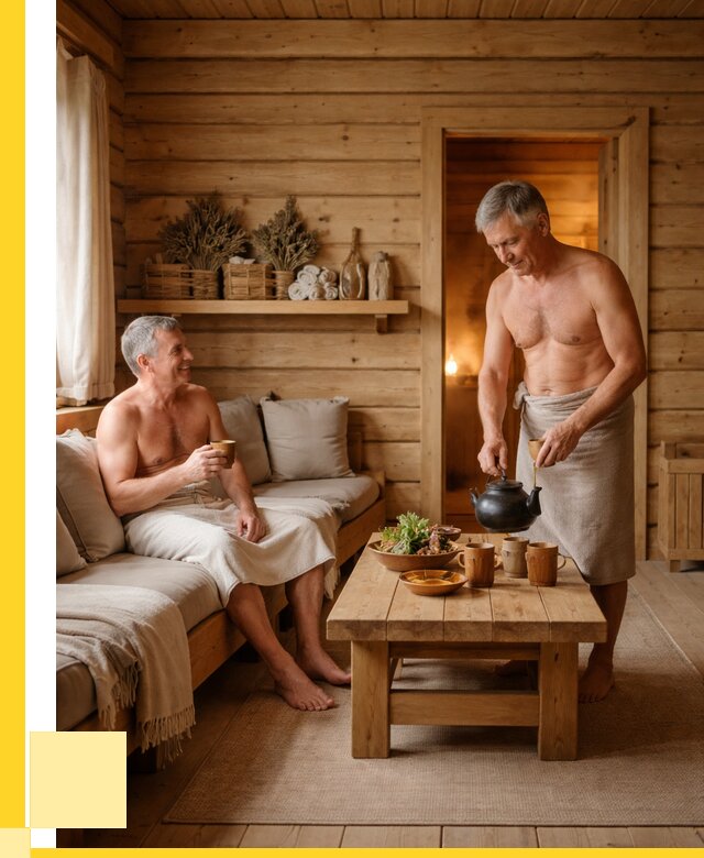 Бани с комнатой отдыха под ключ в Подольске от 468810 р. | ЭриданПдл