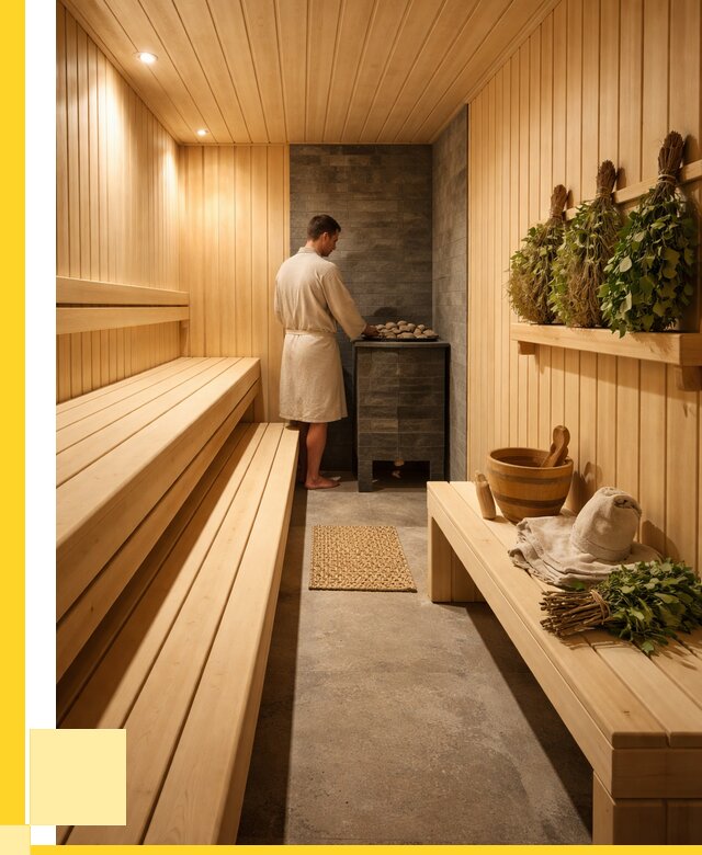 Отделка парной под ключ в Подольске от 364630 р. | ЭриданПдл