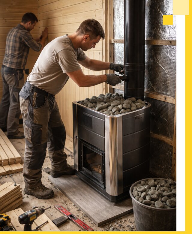 Проектирование и строительство парилок для бани в Подольске под ключ