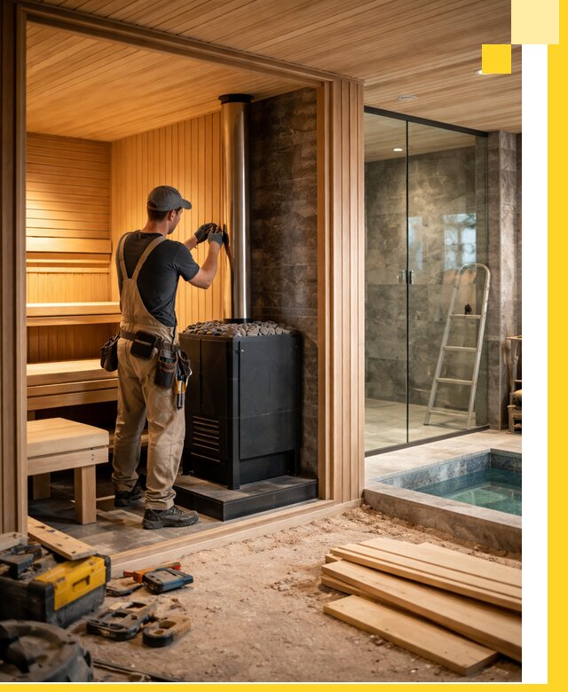 Полное строительство банных комплексов под ключ в Подольске