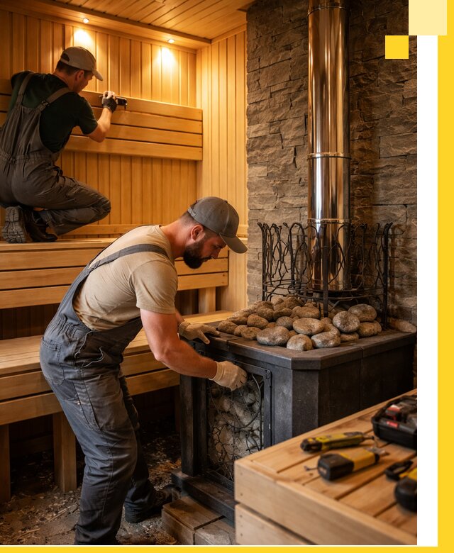 Комплексный дизайн бань, саун и зон отдыха в Подольске