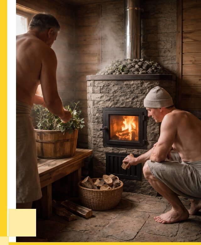 Банные печи под ключ в Подольске от 46881 р. | ЭриданПдл кирпичная