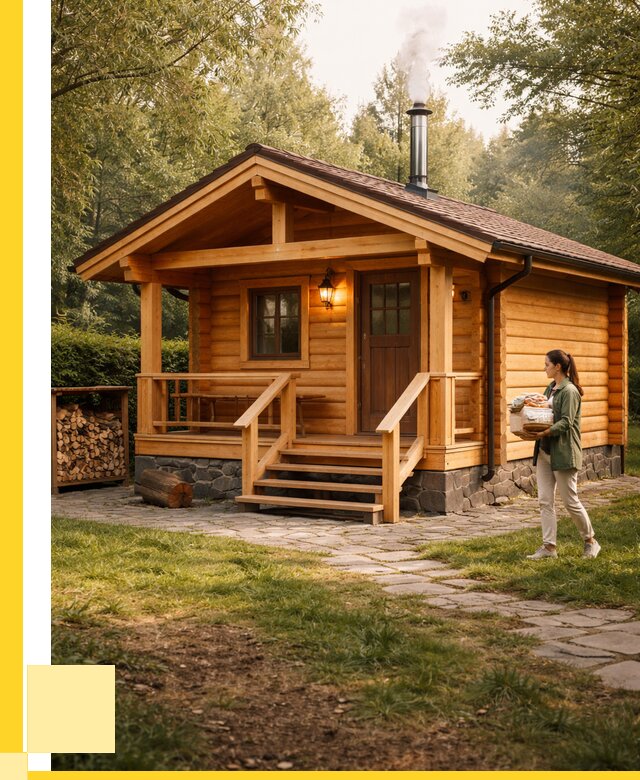 Купить баню под ключ в Подольске от 677170 р. | ЭриданПдл