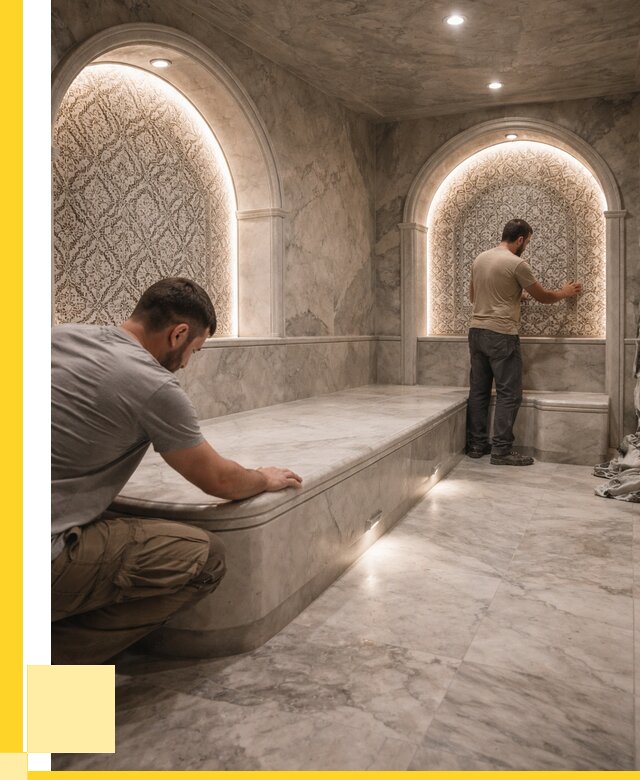 Турецкие бани под ключ в Подольске от 260450 р. | ЭриданПдл